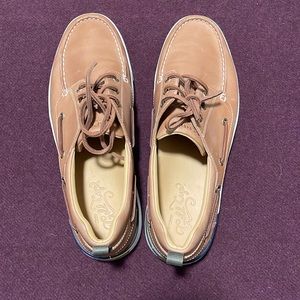 NWOT Sperry Gold Cup shoes; chestnut brown; Size 13